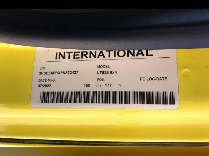 2023 INT LT625 6X4
