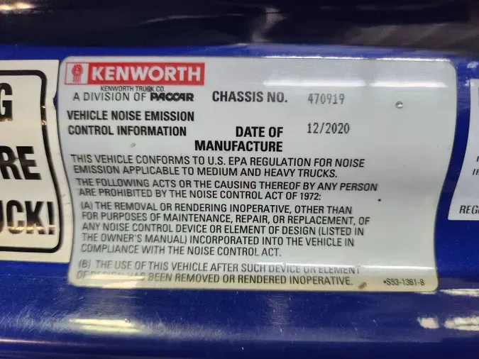 2021 Kenworth T680