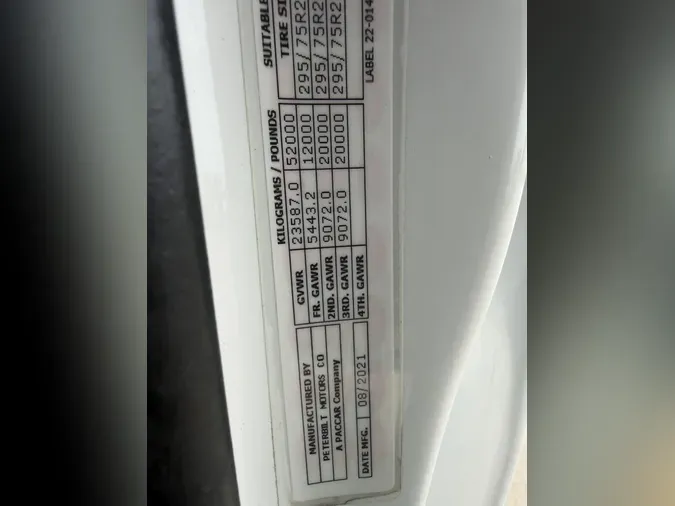 2022 Peterbilt 579a33f999ffa9ec934612d1ed759d105a5