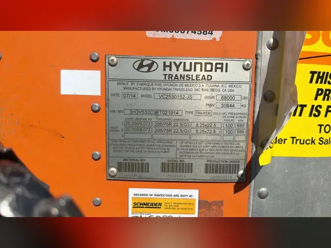 2015 Hyundai VC2530152-JS