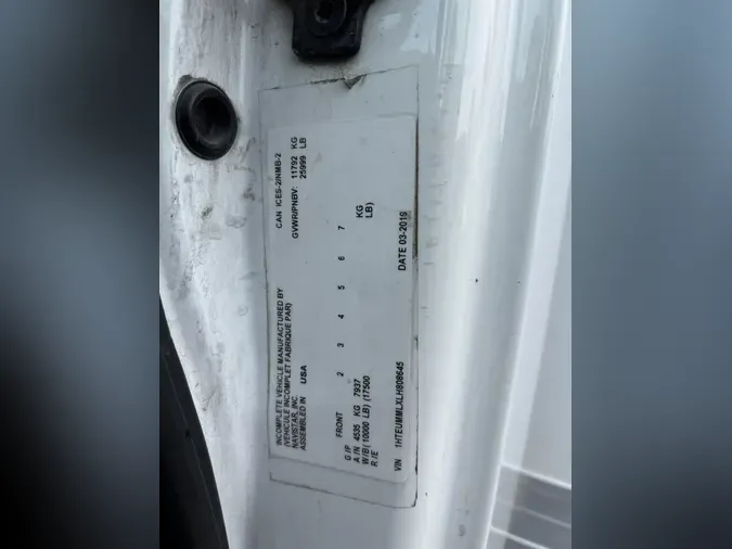 2020 International MV607