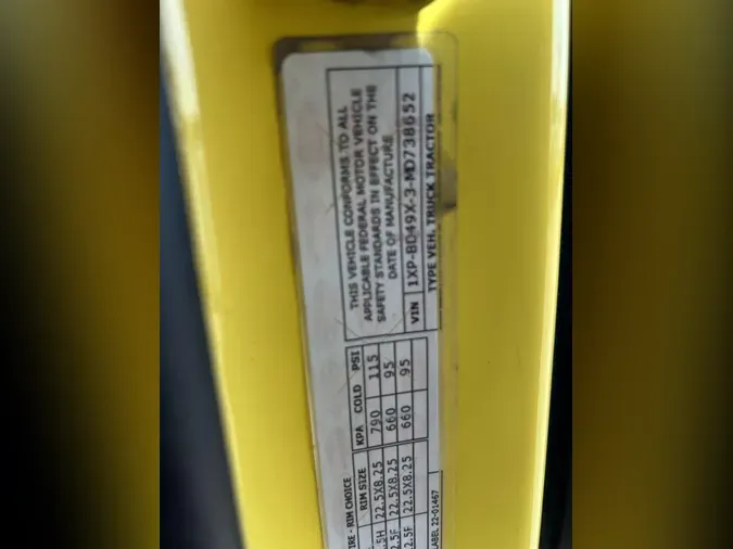 2021 Peterbilt 579