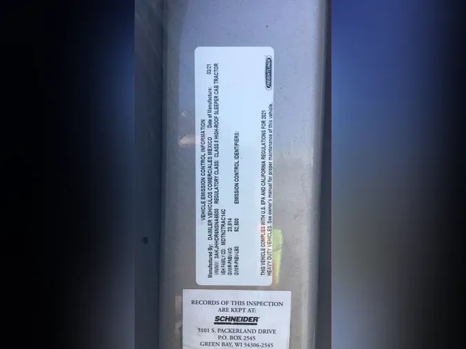 2022 Freightliner Cascadia 126