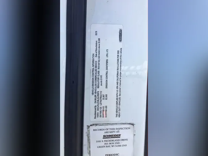 2020 Freightliner Cascadia 126