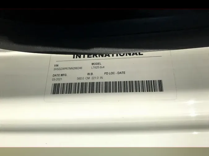 2022 INT LT625 6x4