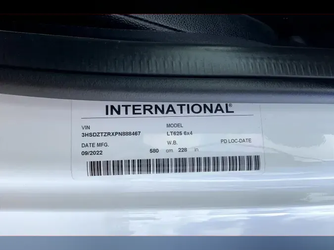 2023 INT LT625 6x4