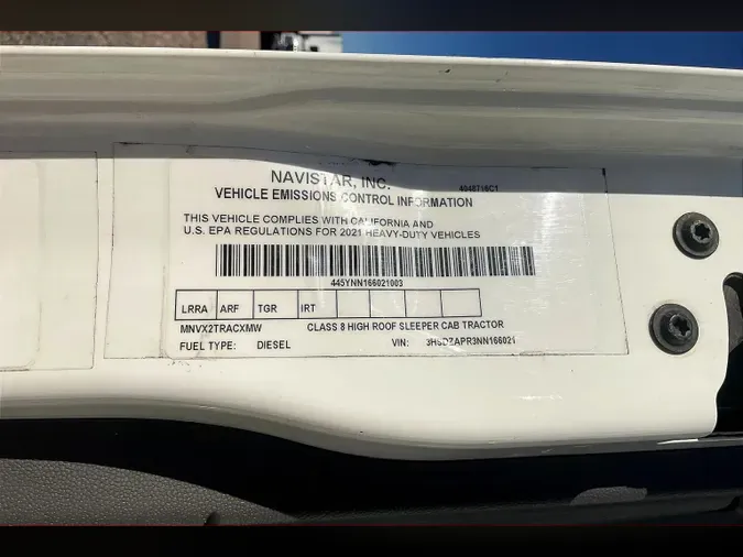 2022 INT LT625 6x4