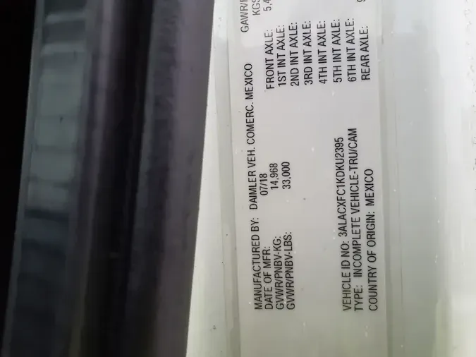 2019 FREIGHTLINER/MERCEDES M2 106a79c508689e6c1a036dc88a4a3bb4502