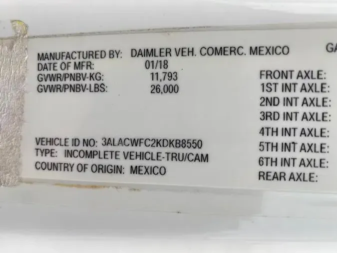 2019 Freightliner Business Class M2 106a7bfbdc5f9134ecdb51d6b5828bf9f01