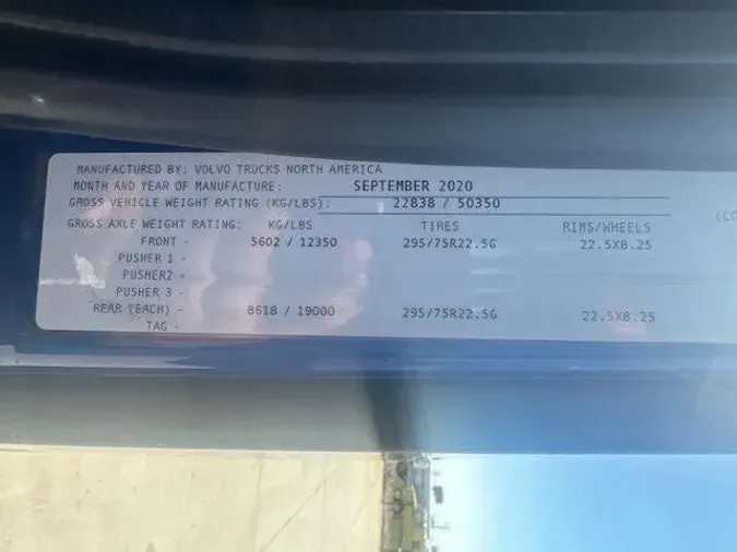 2021 Volvo VNL64T760a7df606b73d8e5a3da82b18aa32e0d2c