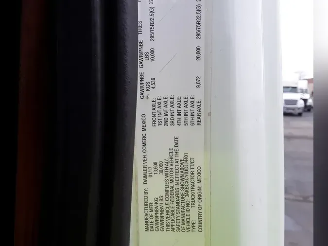 2018 FREIGHTLINER/MERCEDES M2 106a85aa73d4409ce720a28f9e2f3f0991c