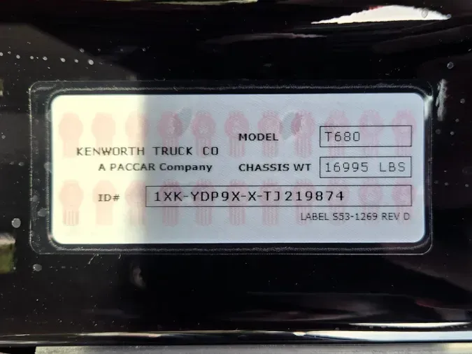 2026 Kenworth T680a8770151aea444b8526a6df45027cd8f