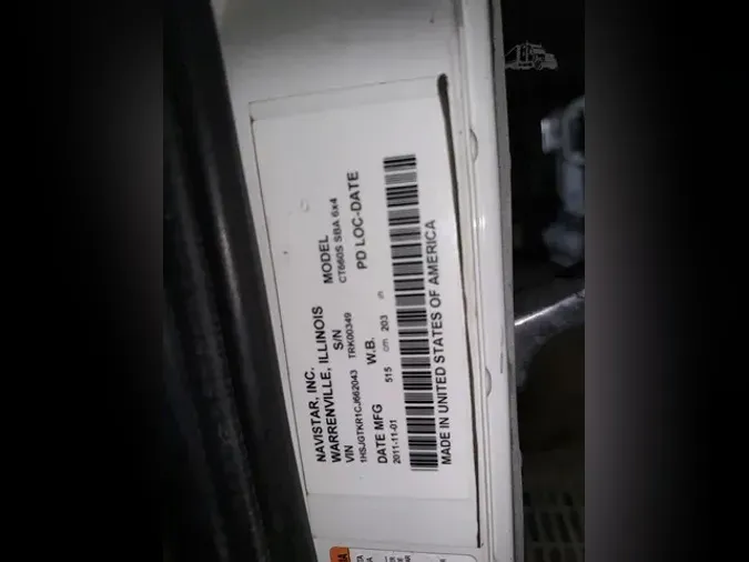 2012 CATERPILLAR CT660S