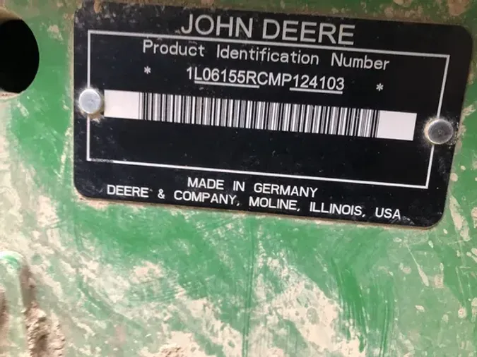 2022 John Deere 6155R