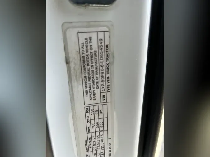 2020 Peterbilt 579