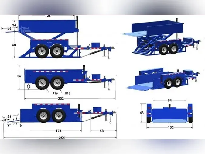 2023 AIR-TOW DH10 DOCK HEIGHT AND GROUND LOADING IN ONE