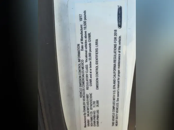 2018 FREIGHTLINER/MERCEDES M2 106ab68053605672267272c4bc6107dc355