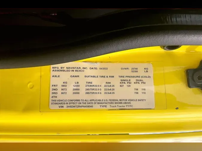 2023 INT RH613 6X4ad65cd25004e5577abcec87de2125bc7