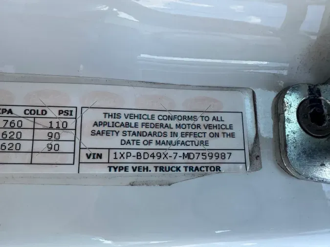 2021 Peterbilt 579