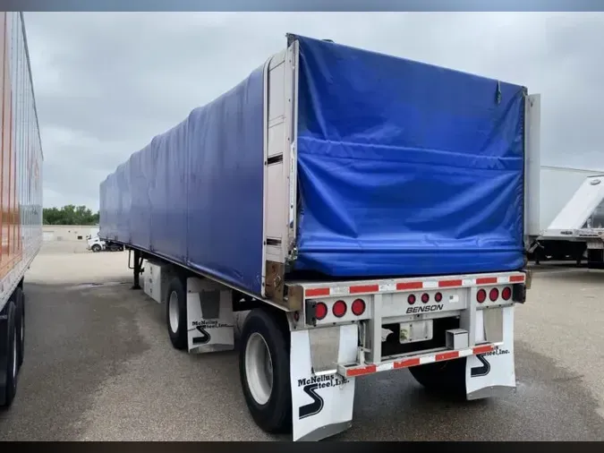 2011 Benson Flatbed w/ Curtain Kit