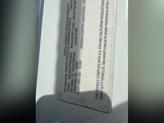 2019 Freightliner Cascadia