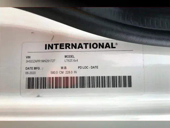 2021 INT LT625 6x4