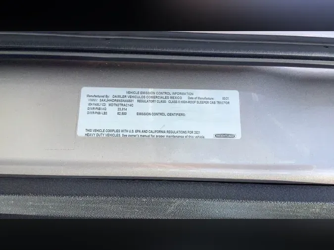 2022 Freightliner Cascadia 126
