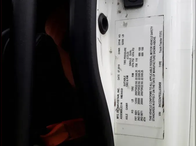 2020 NAVISTAR INTERNATIONAL LT625 DAYCAB T/Aafebad5e53bac68fecd5138c3a47110e