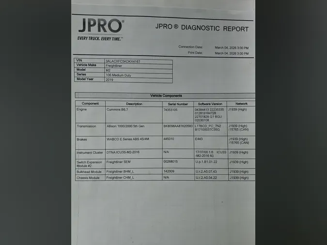 2019 FREIGHTLINER/MERCEDES M2 106b05b54811ffb3399e6222a6ed193f3e6