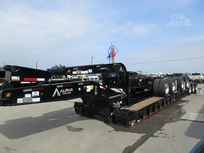 2025 ALPHA HD 60 TON 2-3-2 HYDRAULIC DETACHABLE NECK LOWBOY