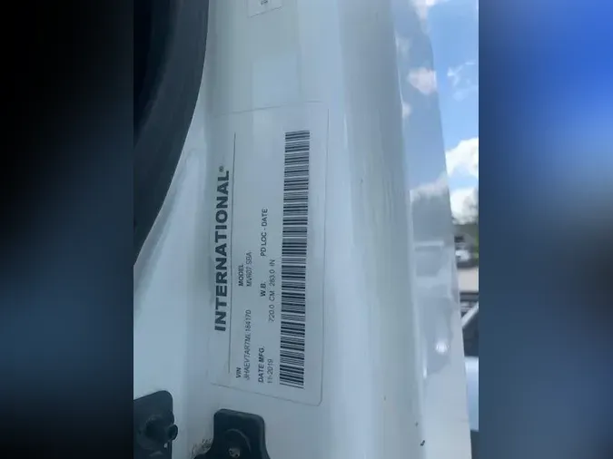 2021 International MV607