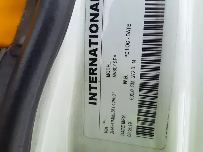 2020 NAVISTAR INTERNATIONAL MV607 (4X2)b38304f5789d1f9850dca348bbbf77f9