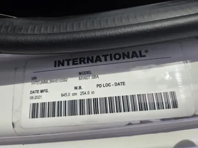 2022 International MV607b3d2220459ebb64c1598e6d56cb990dc