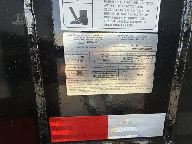 2027 WITZCO CHALLENGER 