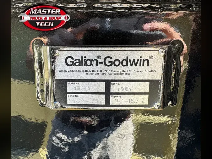  GODWIN 530FT 15'DUMP BED 15X86X44X60X52