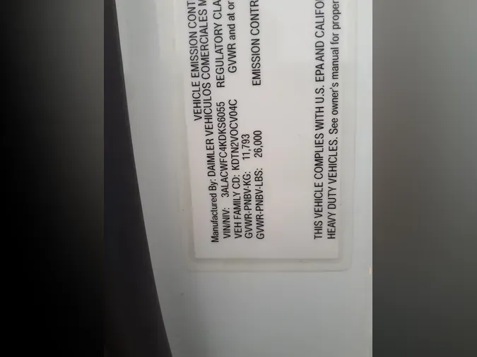 2019 FREIGHTLINER M2 106