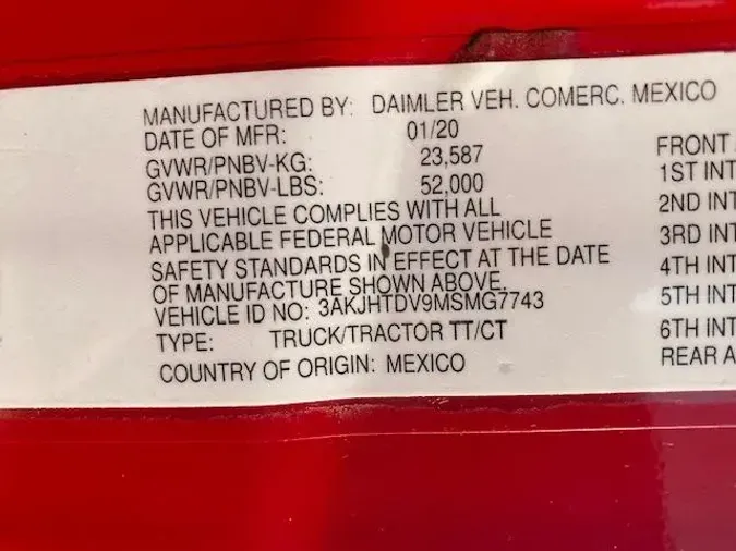 2021 Freightliner Cascadia