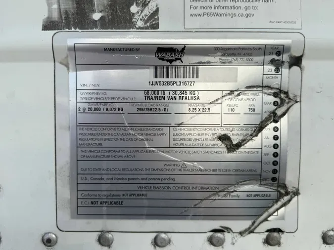 2023 WABASH WA-REF