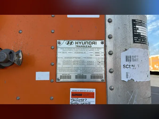 2015 Hyundai VC2530152-JS