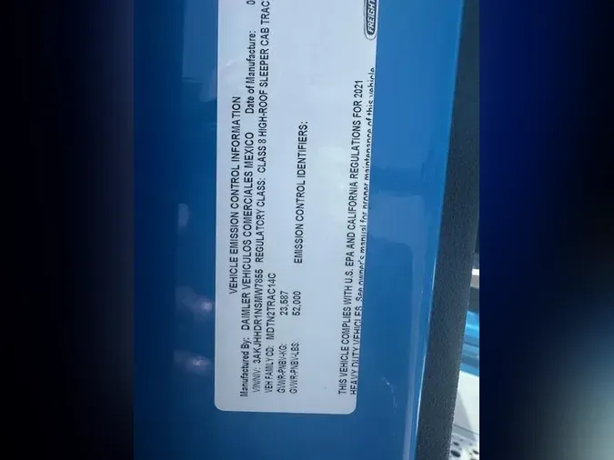 2022 Freightliner Cascadia