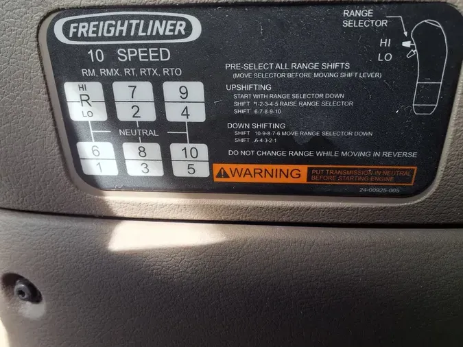2019 FREIGHTLINER/MERCEDES CASCADIA 125