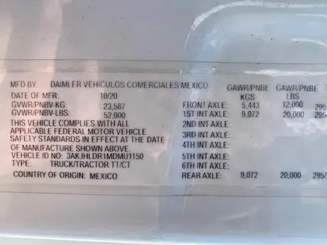 2021 Freightliner Cascadiaba9e65029be9a3bcb1083948d90ae949
