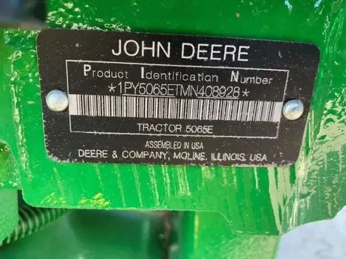 2022 John Deere 5065E