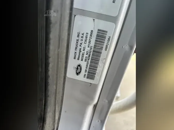 2012 MACK PINNACLE CXU613