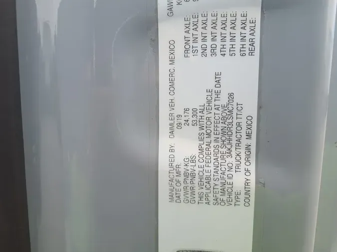 2020 FREIGHTLINER/MERCEDES NEW CASCADIA PX12664bc0c7c399a95658c972ff6ae0ab1ae8f