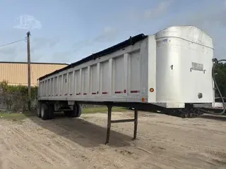 1990 TRAVIS 39' ALUMINUM END DUMP