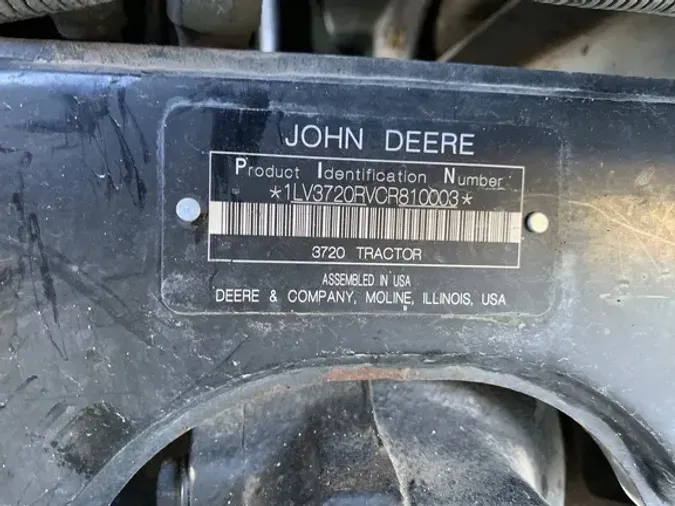 2012 John Deere 3720