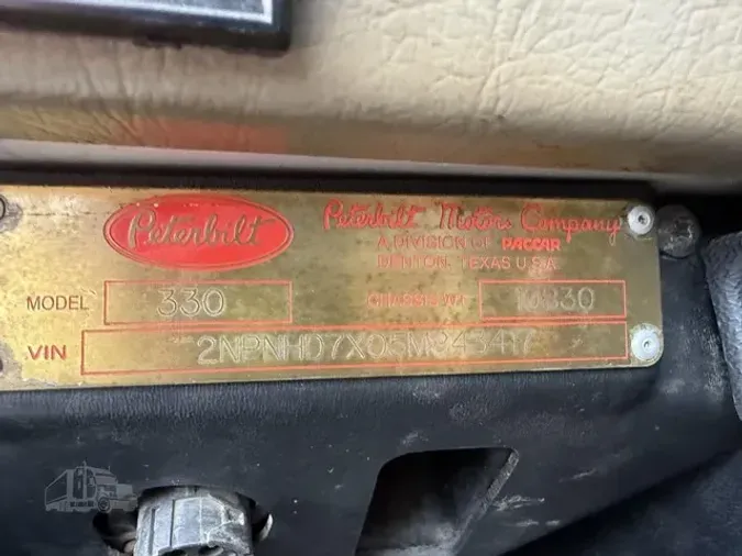 2005 PETERBILT 330bdadaae4a1c0b1c7a6aca00cb3513069