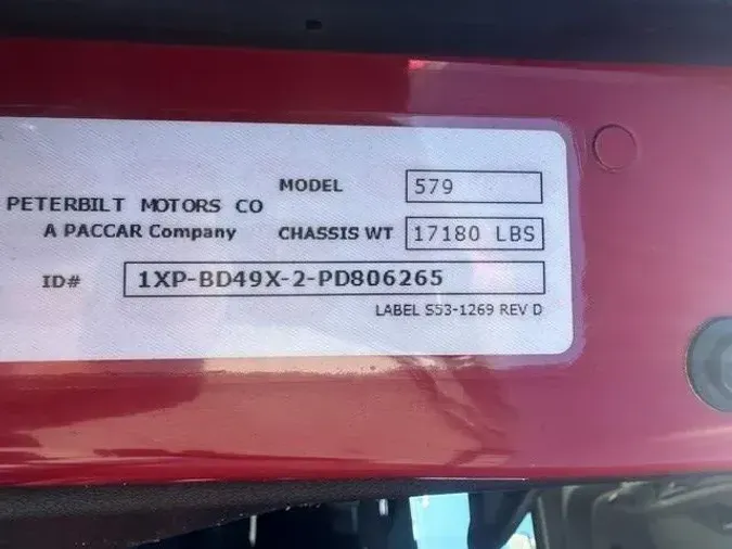 2023 Peterbilt 579be455072ca0b7edc6a8af1d6c33f3792