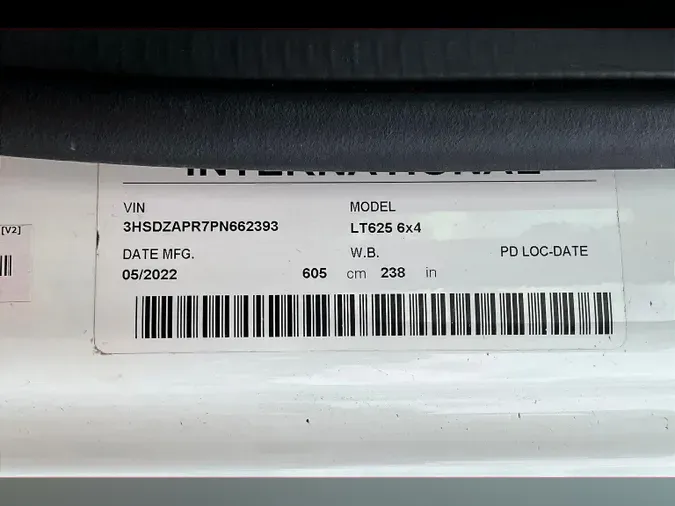 2023 INT LT625 6X4